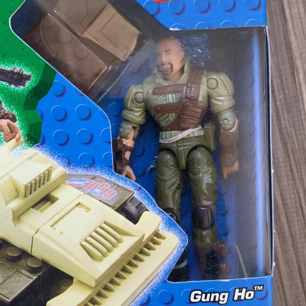 GI Joe Vs Cobra 6503 Action Building Set Rock Crusher Gung Ho Hasbro New GiJoe